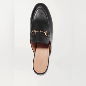 Gucci Princetown horsebit-detailed leather slippers